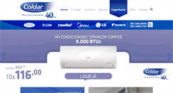 Desktop Screenshot of coldar.com.br