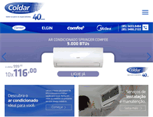 Tablet Screenshot of coldar.com.br